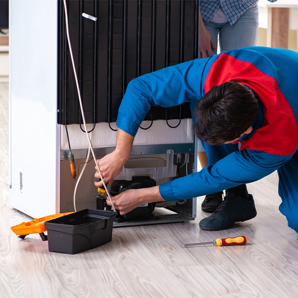 how much do you charge for refrigerator repair services in Huxford AL